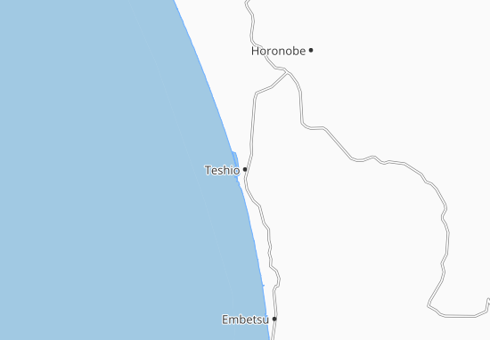 Teshio Map