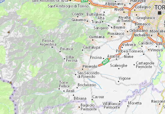 Mapa Roletto