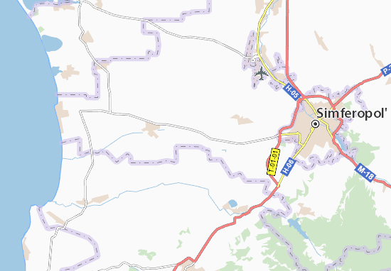 Karte Stadtplan Pozhars&#x27;ke
