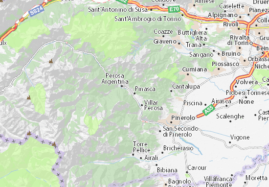 Mappe-Piantine Pinasca