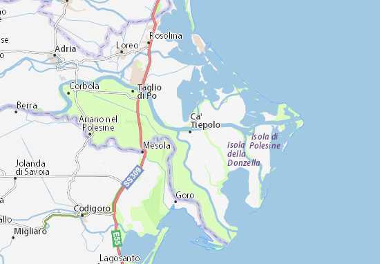 Ca&#x27; Tiepolo Map