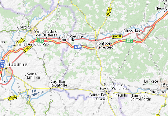 Saint-Martin-de-Gurson Map