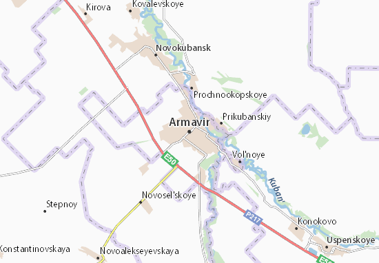 Armavir Map