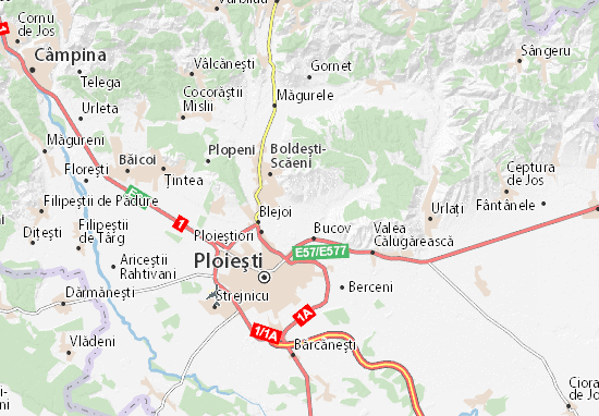 Kaart Plattegrond Pleaşa
