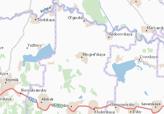 Mingrel&#x27;skaya Map