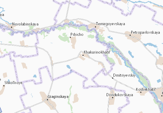 Karte Stadtplan Mamkheg