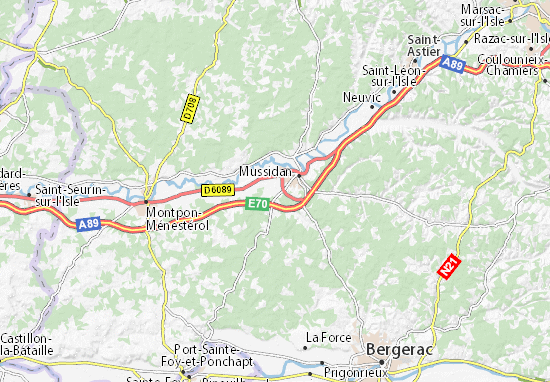 MICHELINLandkarte Mayet Stadtplan Mayet ViaMichelin