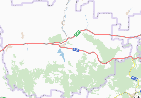 Chornopillya Map