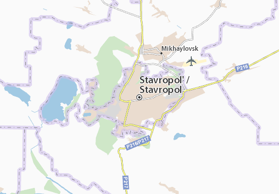 Stavropol&#x27; Map
