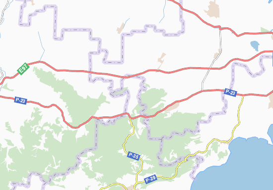 Karte Stadtplan Kholodivka