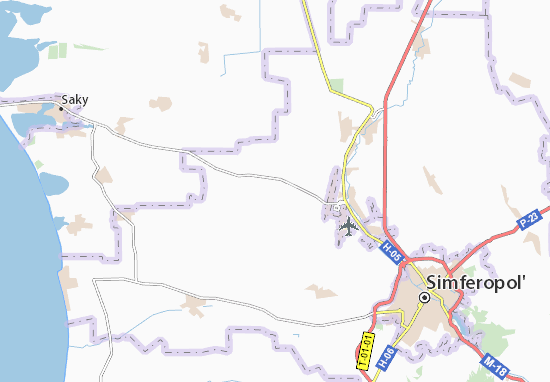 Karte Stadtplan Shkil&#x27;ne