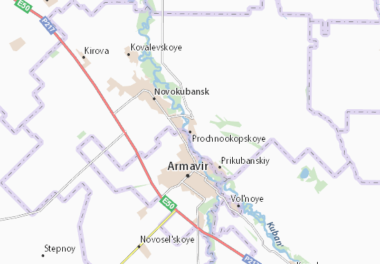 Mapa Prochnookopskoye