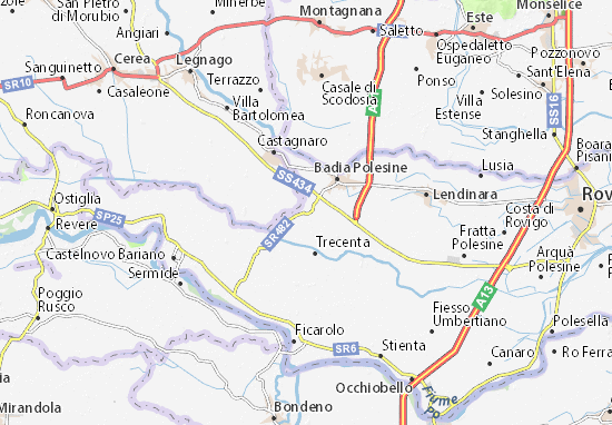 Karte Stadtplan Baruchella
