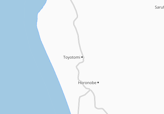 Karte Stadtplan Toyotomi
