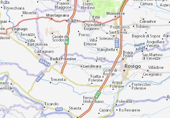 Karte Stadtplan Ca&#x27; Morosini