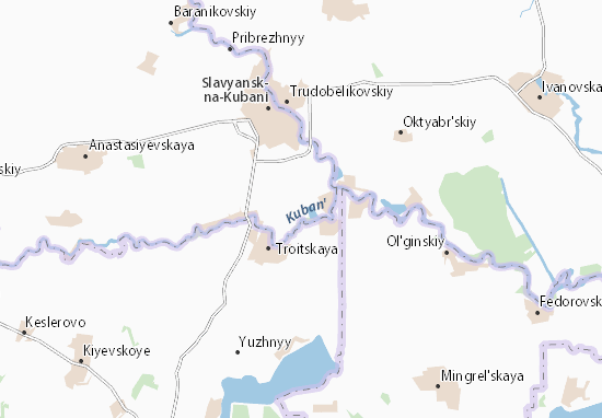 Kaart Plattegrond Mayevskiy