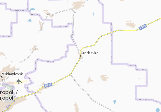 Mapa Grachevka