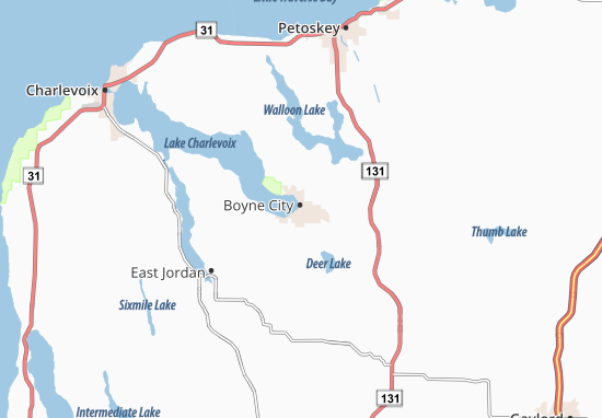Boyne City Map