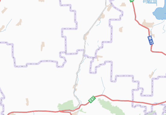 Mapa Zybyny