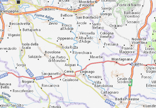 Mapa Bonavigo