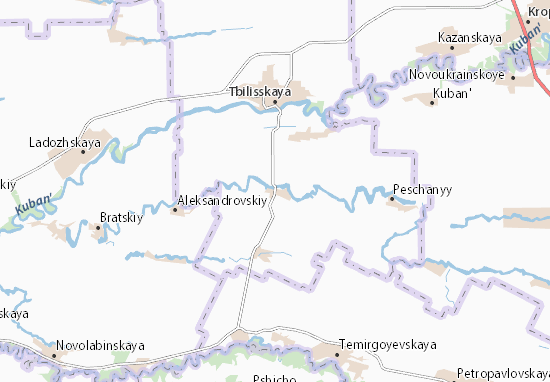Geymanovskaya Map