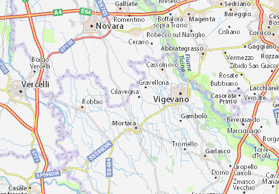 Cilavegna Map