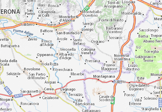 Mappe-Piantine Cologna Veneta