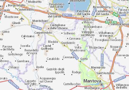 Guidizzolo Map