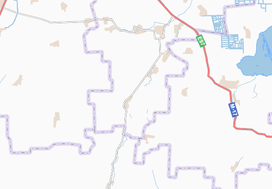 Kaart Plattegrond Kistochkivka