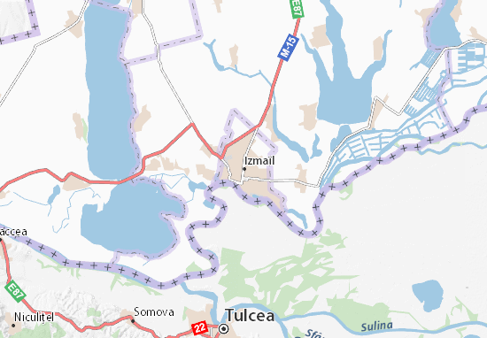 Izmaïl Map