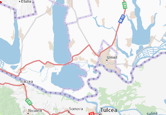 Larzhanka Map