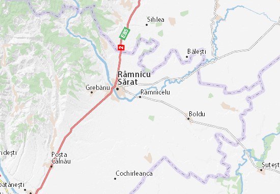 Karte Stadtplan Râmnicelu