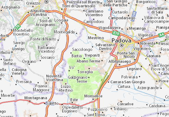 Treponti Map