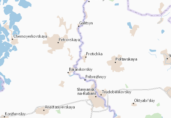 Protichka Map