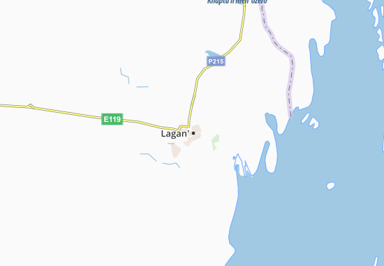 Karte Stadtplan Lagan&#x27;