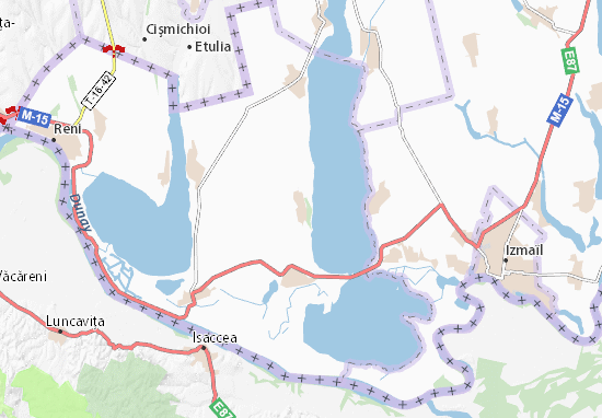 Karte Stadtplan Plavni