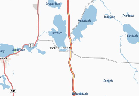 Mapa Indian River