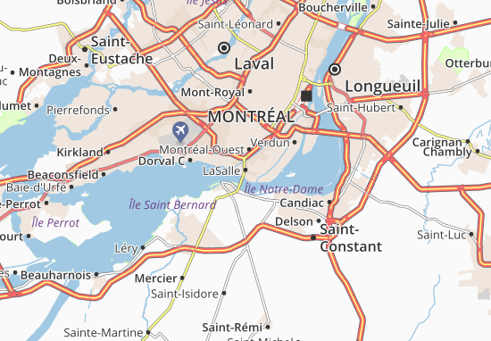 Mapa LaSalle