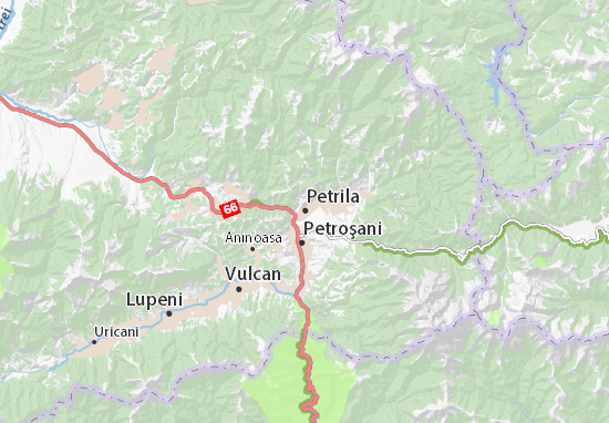 Petrila Map
