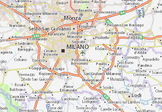 Mapa Linate