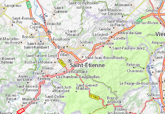 Saint-Jean-Bonnefonds Map