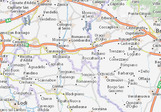 Karte Stadtplan Fontanella