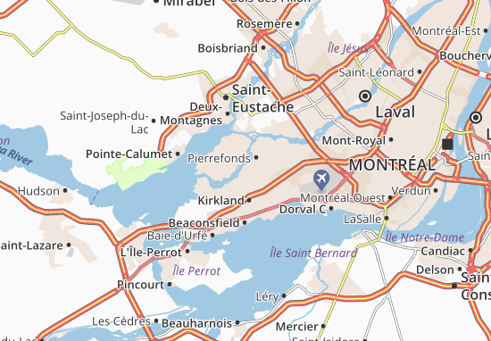Pierrefonds Map