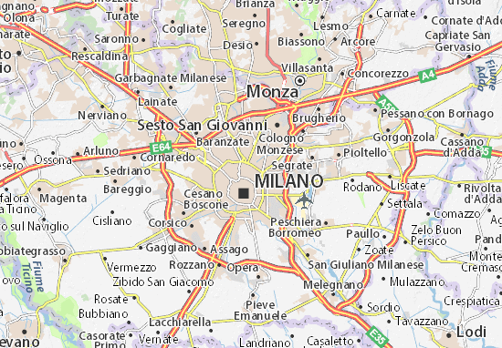 Mappe-Piantine Milano