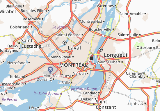 Mapa Outremont