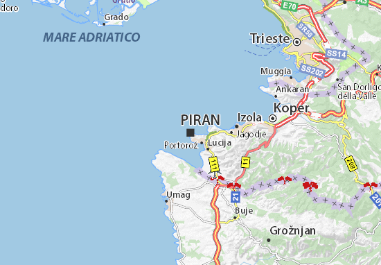 Piran Map