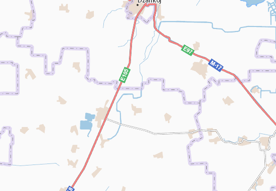 Karte Stadtplan Plodorodne
