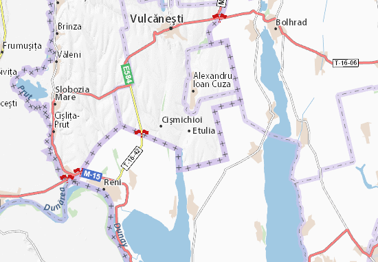 Karte Stadtplan Etulia