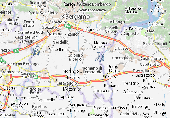 Kaart Plattegrond Molino Nuovo