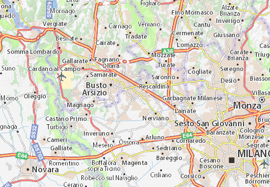 Legnano Map